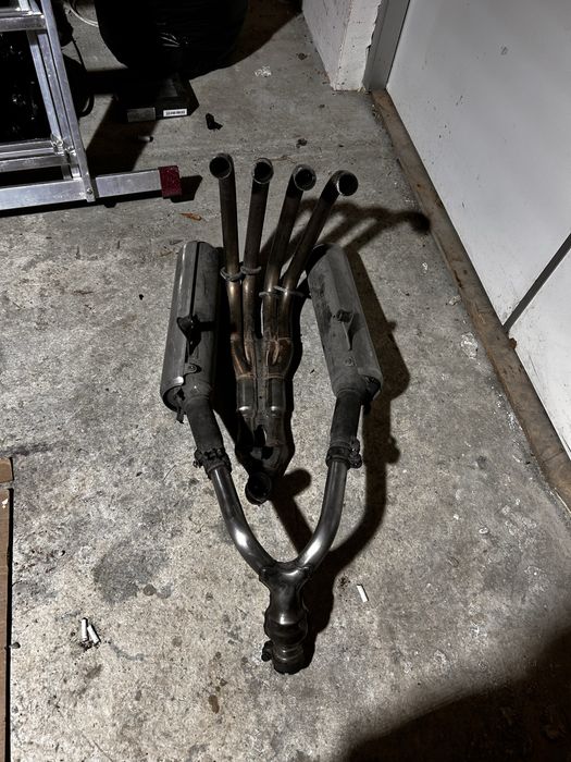 evacuare stock honda hornet 900