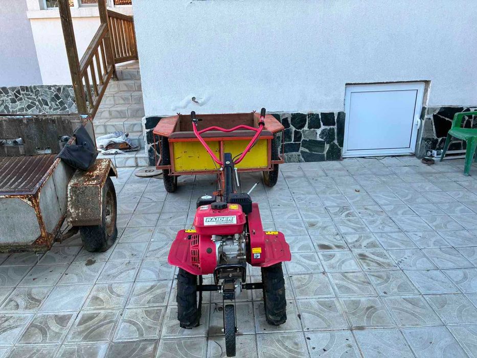 Мотофреза и ремърке