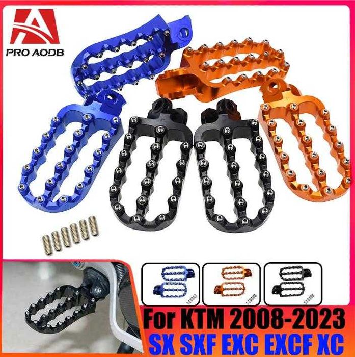 Мото Степенки Универсални Ковани Педали Стъпала за Kрака Колчета Крака