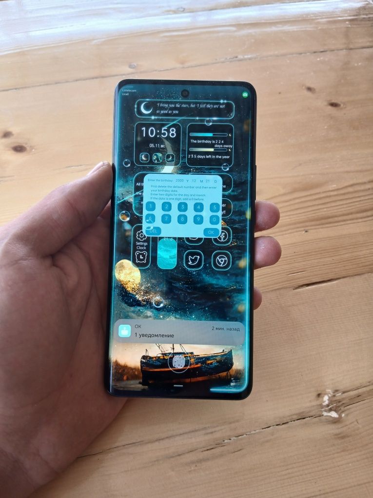 Honor x 9 b 5 G kafolati bn