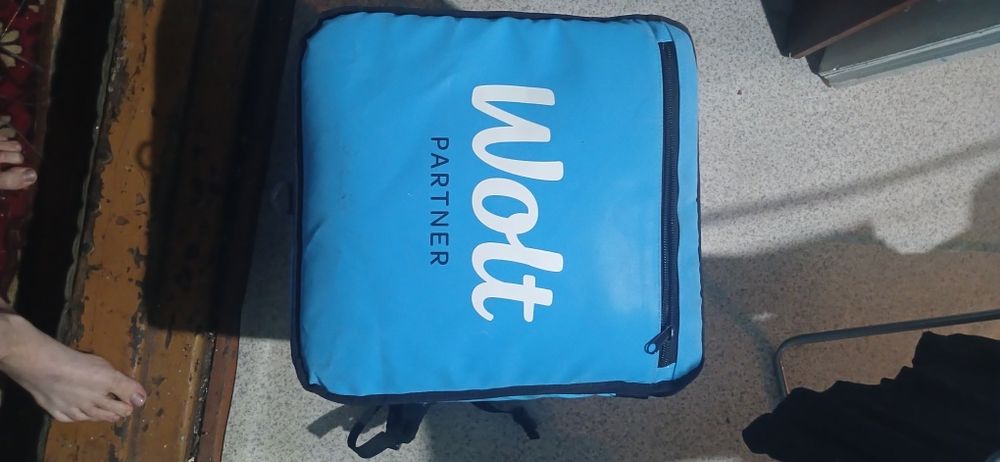 Сумка курьера Wolt , термосумка