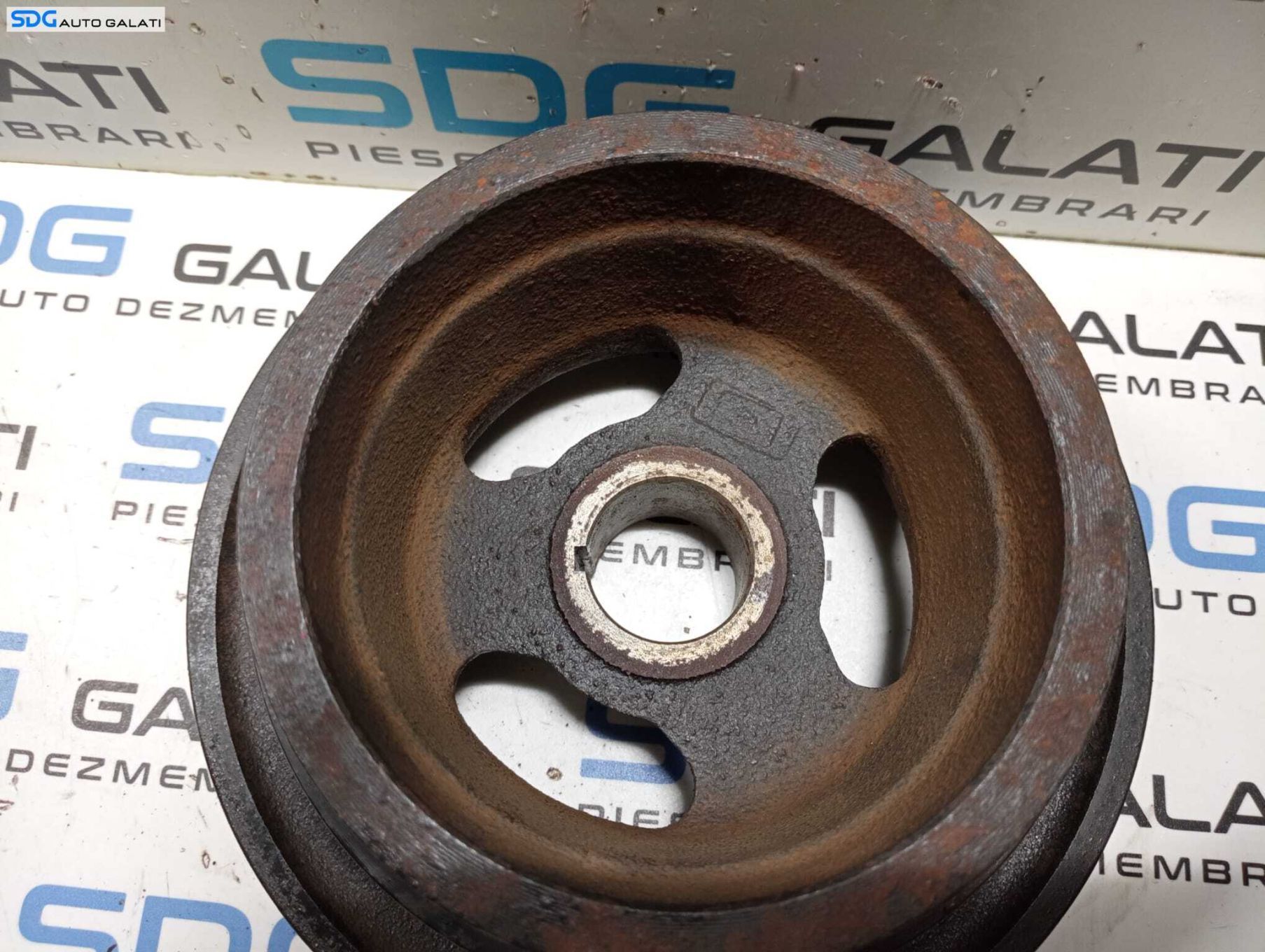 Fulie Vibrochen Arbore Cotit Motor BMW Seria 7 E65 E66 E67 2.5 i Benzina 2001 - 2008 Cod 11237513862 7513862 [M5110]