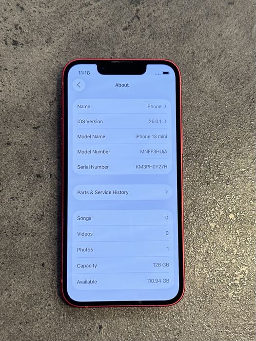 iPhone 13 mini 128 GB Red