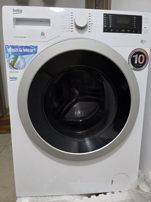 Masina de spalat rufe cu uscator Beko, Spalare 8 kg, Uscare