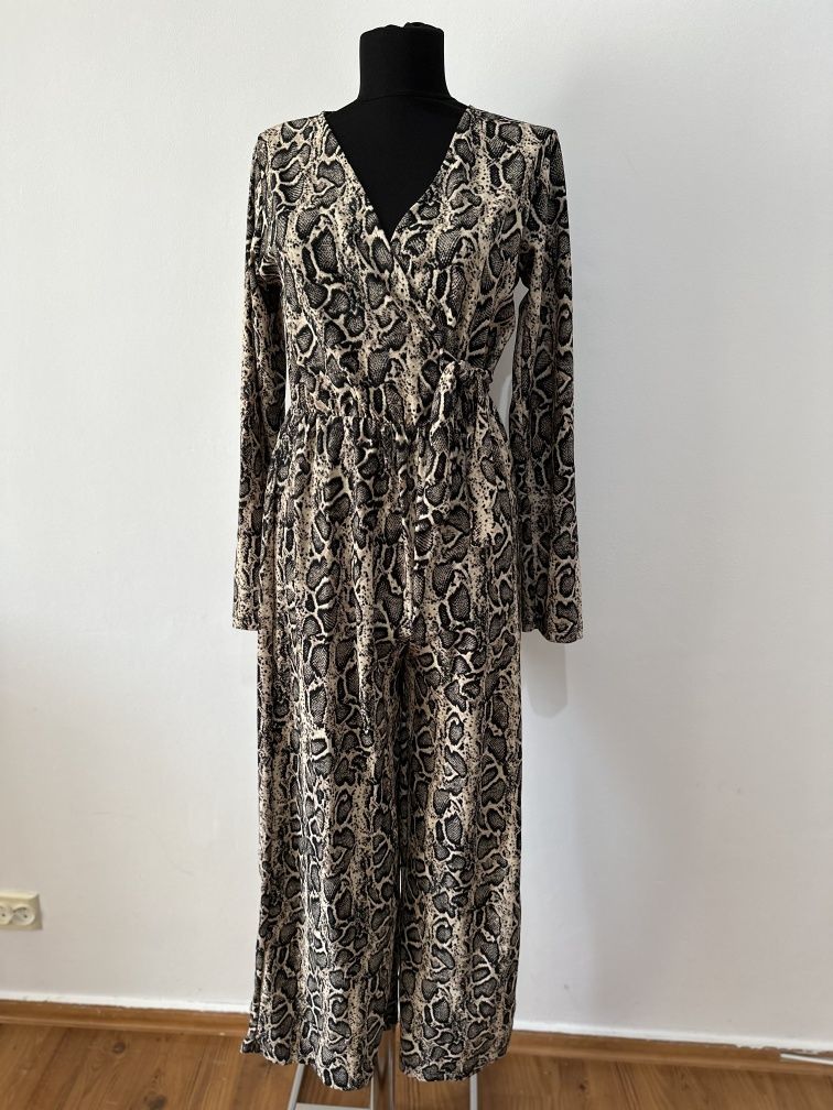 Salopetă cu animal print