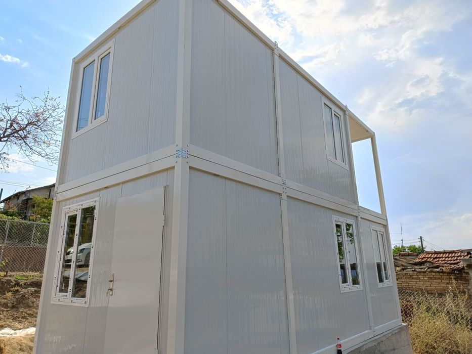 Модулен сглобяем контейнер за живеене Бунгало Павилион Фургон Налични