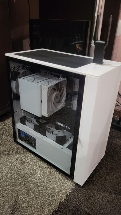 Белый системный блок игровой пк Core i5 14600KF RTX 5060 Ti ddr5
