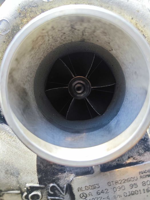 Турбо компресор Mercedes GTB2260V турбина Мерцедес 350cdi 3.0cdi ОМ642