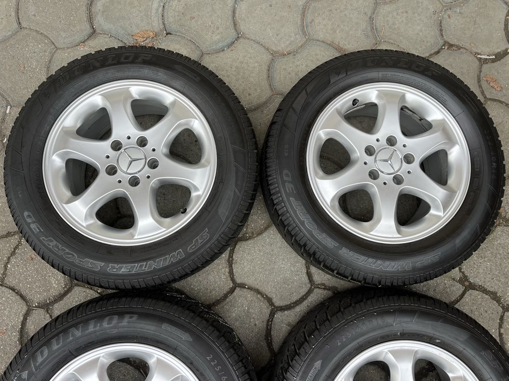 Jante aliaj 5x112mm, anvelope 225/60 R16, Mercedes Vito, Viano, V-Clas