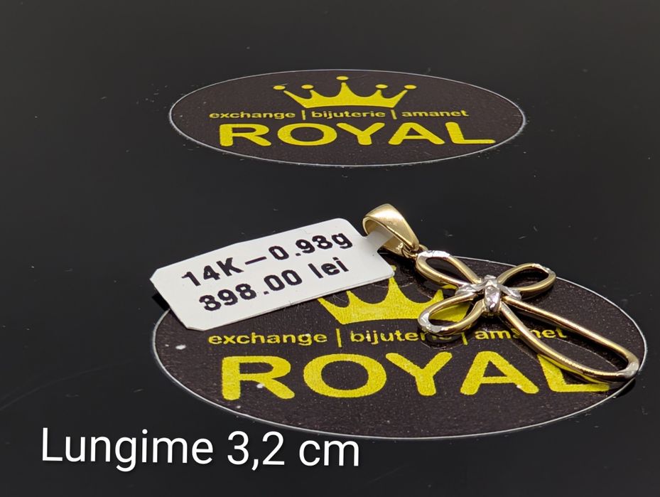 Bijuteria Royal: Pandantiv aur 14k/0.93 gr