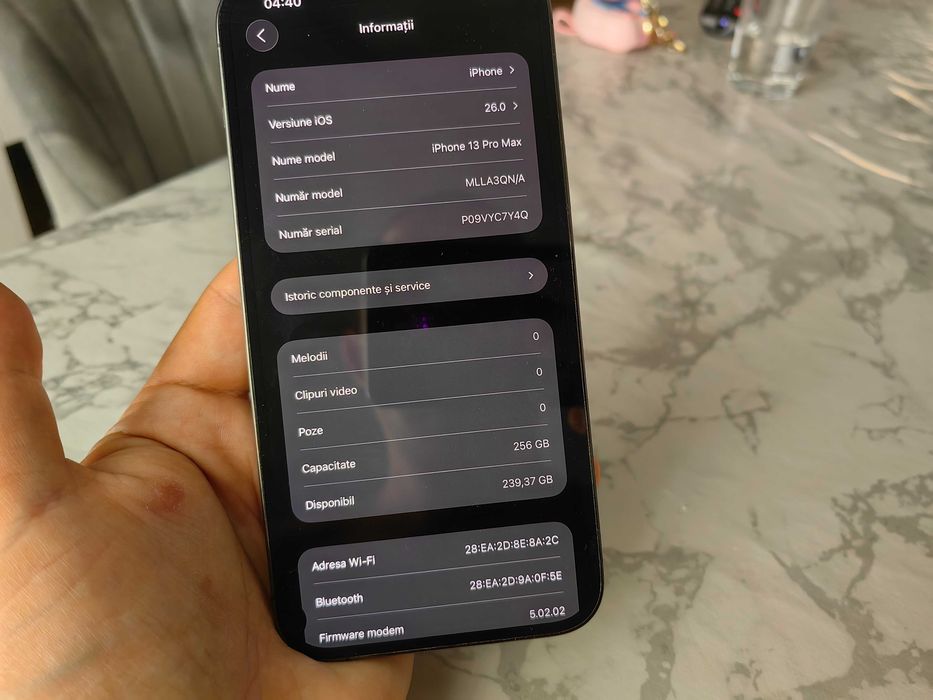 IPhone 13 Pro Max * 256 GB * accept schimburi