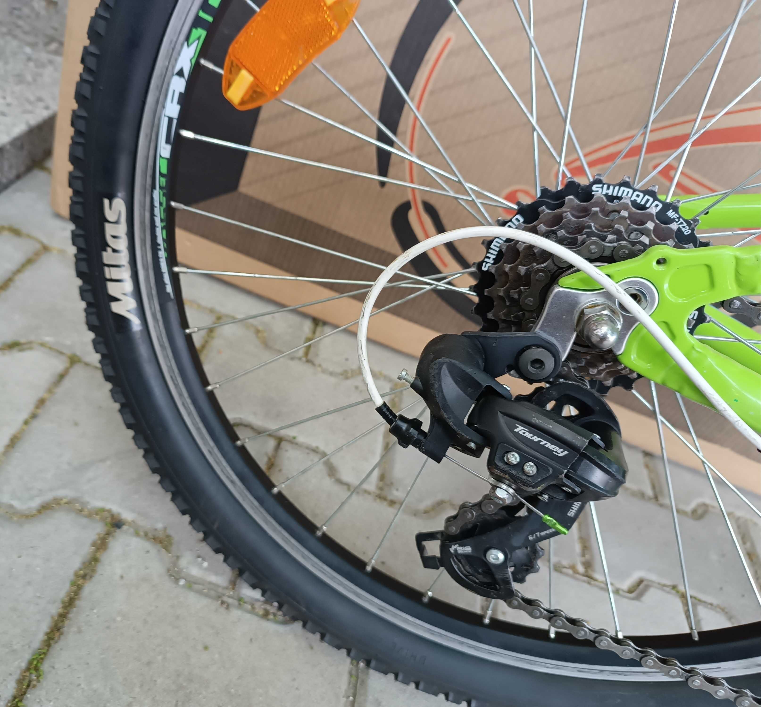 Детски алуминиев велосипед 24" Cross Speedster УПОТРЕБЯВАН