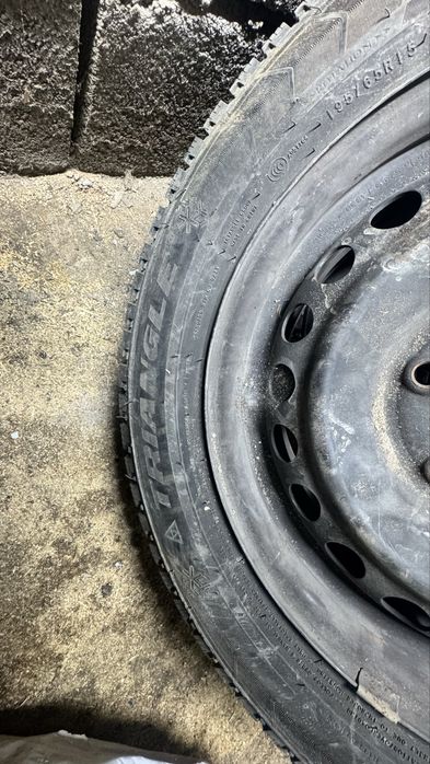 Triangle 195/65/r15 зимняя шипованная резина