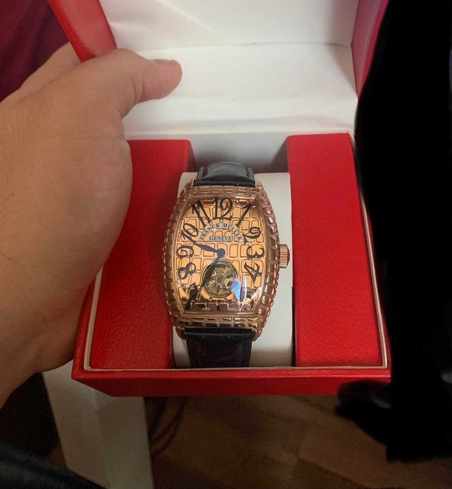 Мъжки часовник Franck Muller Gold Croco 2023 Model