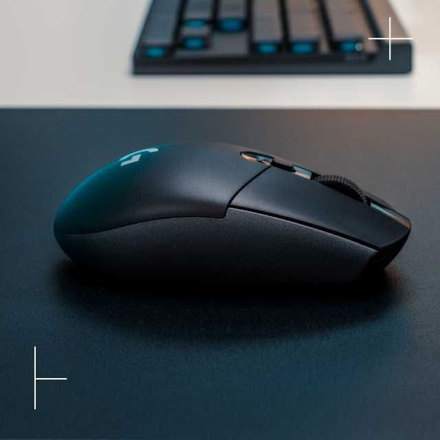 Logitech, G305, Wireless, Lightspeed, 200 - 12000 dpi, Черен/Бял