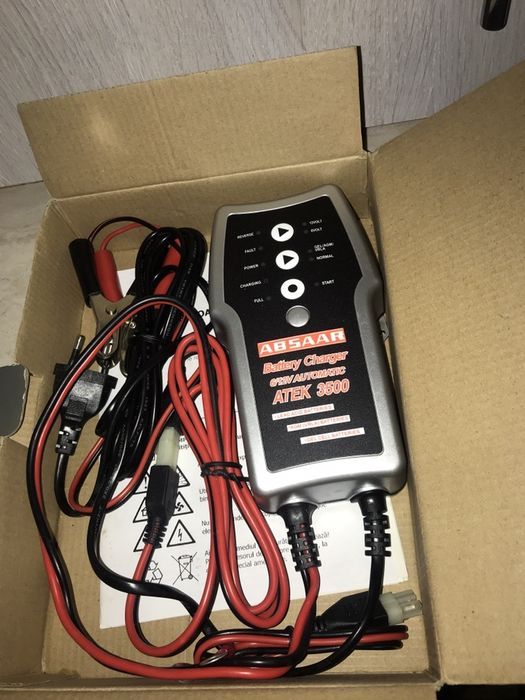 Redresor Incarcator Auto Nemtesc Absaar Atek 3500 6-12V 3500 mA Nou