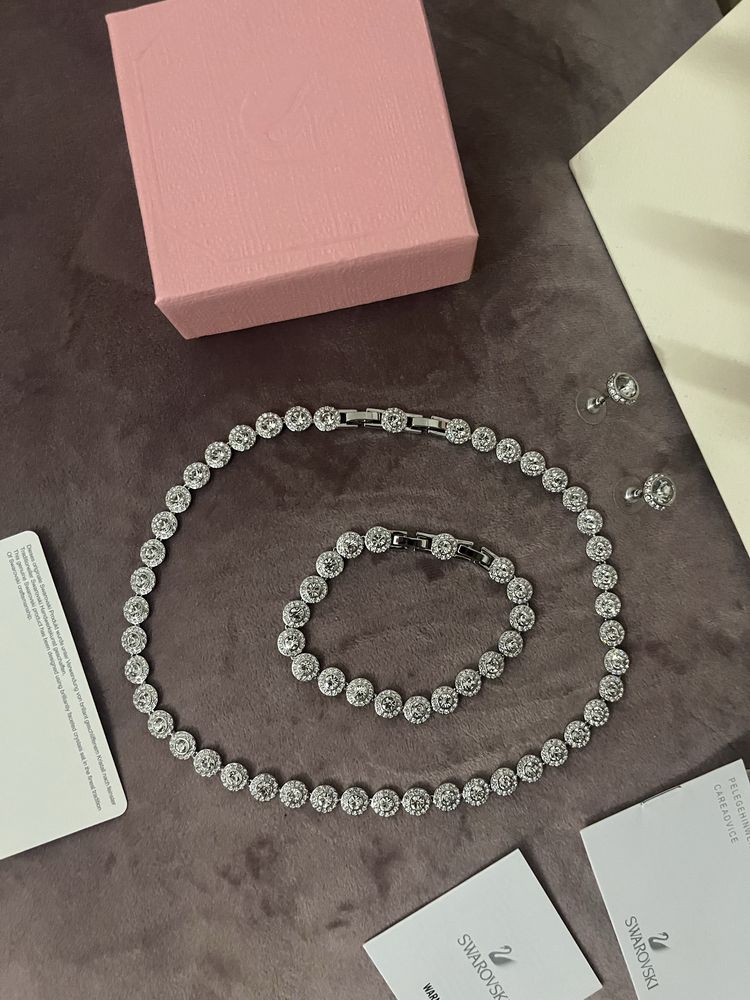 set swarovski angelic cercei bratara lant