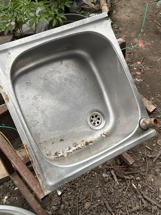 Раковина нержавеющая сталь квадратная и угловая