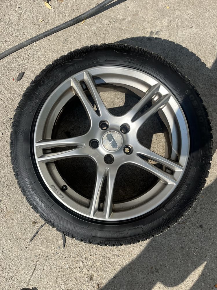 Vand set de 4 roti (jante+anvelope) r17, anvelope marimea 205/50/17