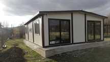 Casa Modulara, Garaje Auto, Containere din panou sandwich termoizolant