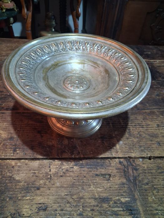 Fructiera alamă argintata