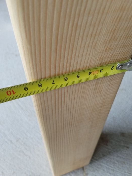 Маса масивна бял бор