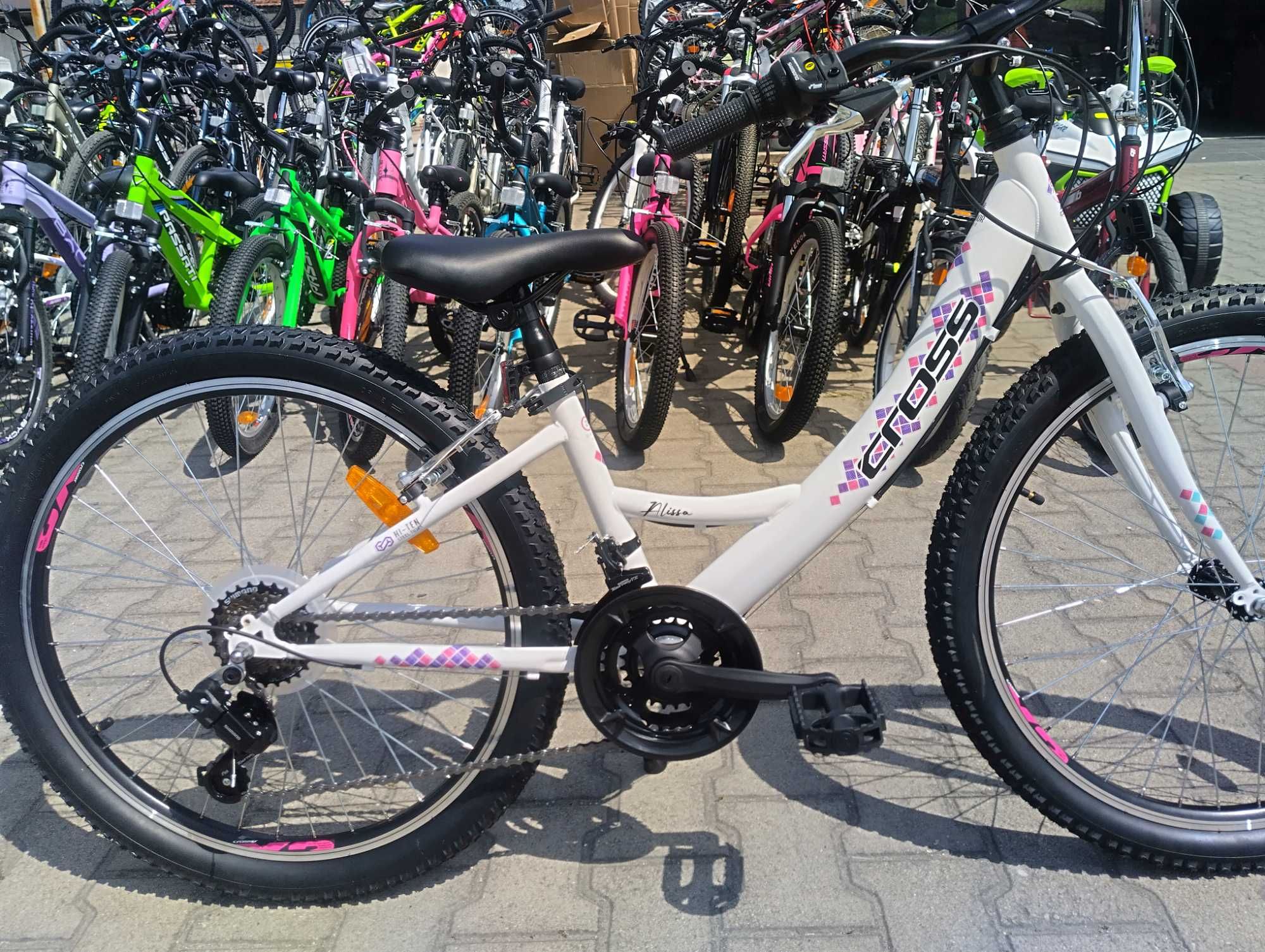 CROSS Велосипед 24" ALISSA бял