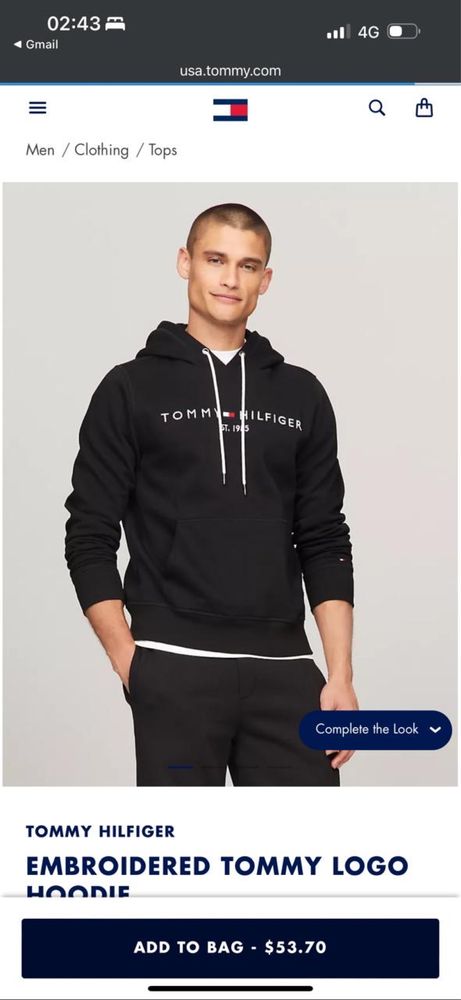 Спортивный комплект Tommy Hilfiger муж/жен