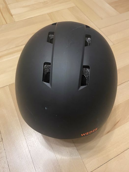 Черна каска за ски Wedze