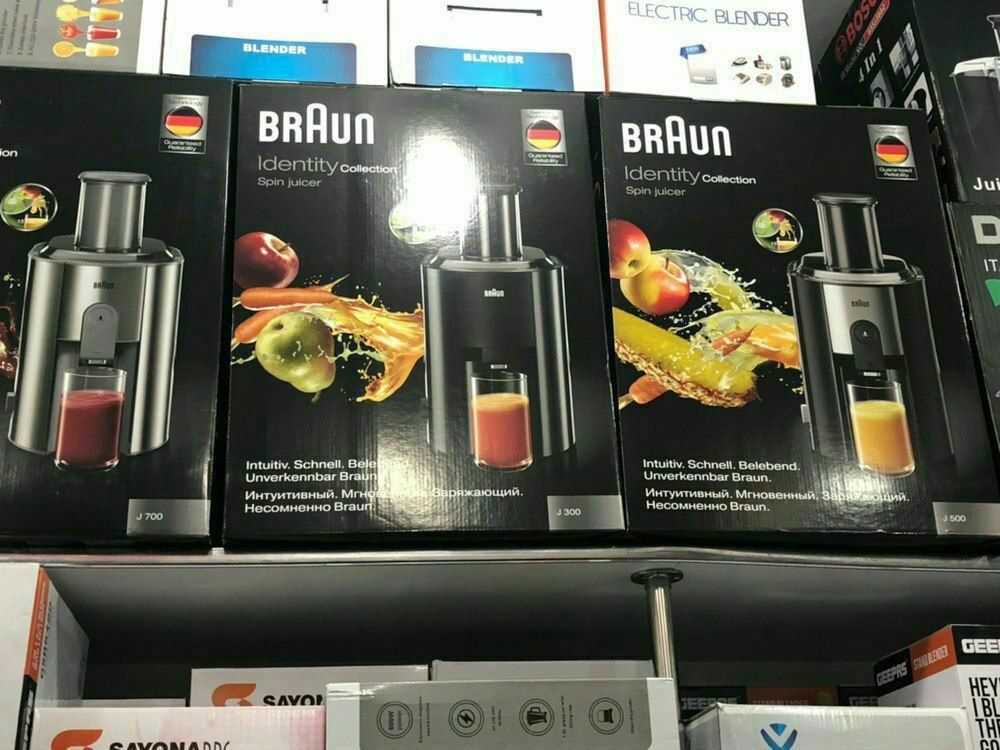 Braun J300 соквжималка Оригинал Гарантия 2г Бесплатная Доставка
