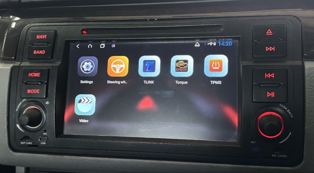 Перфектна андроид навигация за бмв Е46 / 4GB