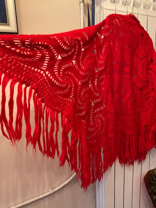 Пелерина, шал hand made