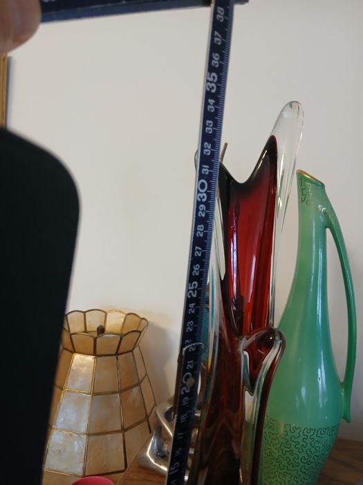 Vaza de sticla,cu numele "Trei degete"