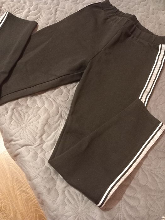 Colanți negri cu sclipici