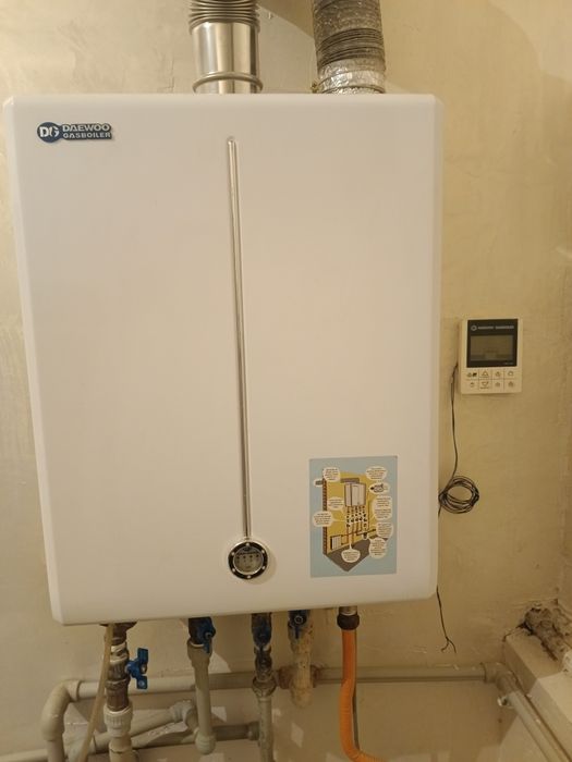 Газовый котел...