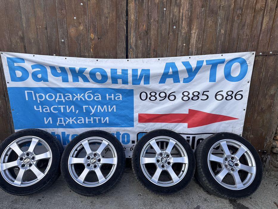 17 5х112 джанти с летни гуми