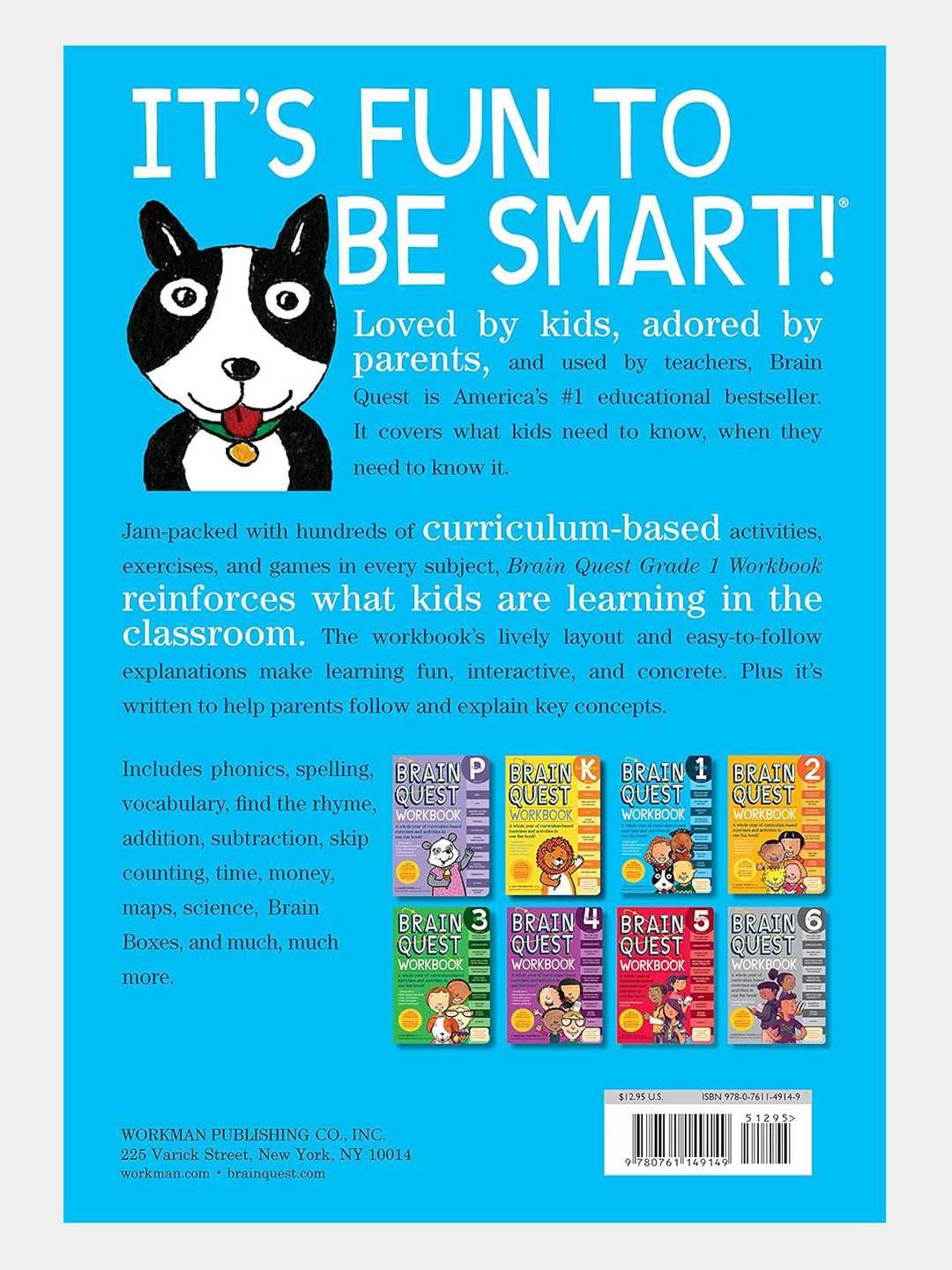 Brain Quest Workbook: Grade 1