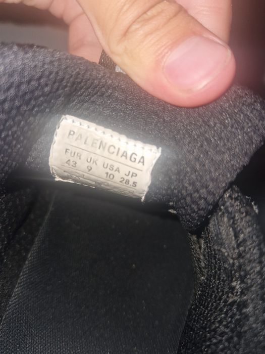 Balenciaga reflective extreme lace 3xl