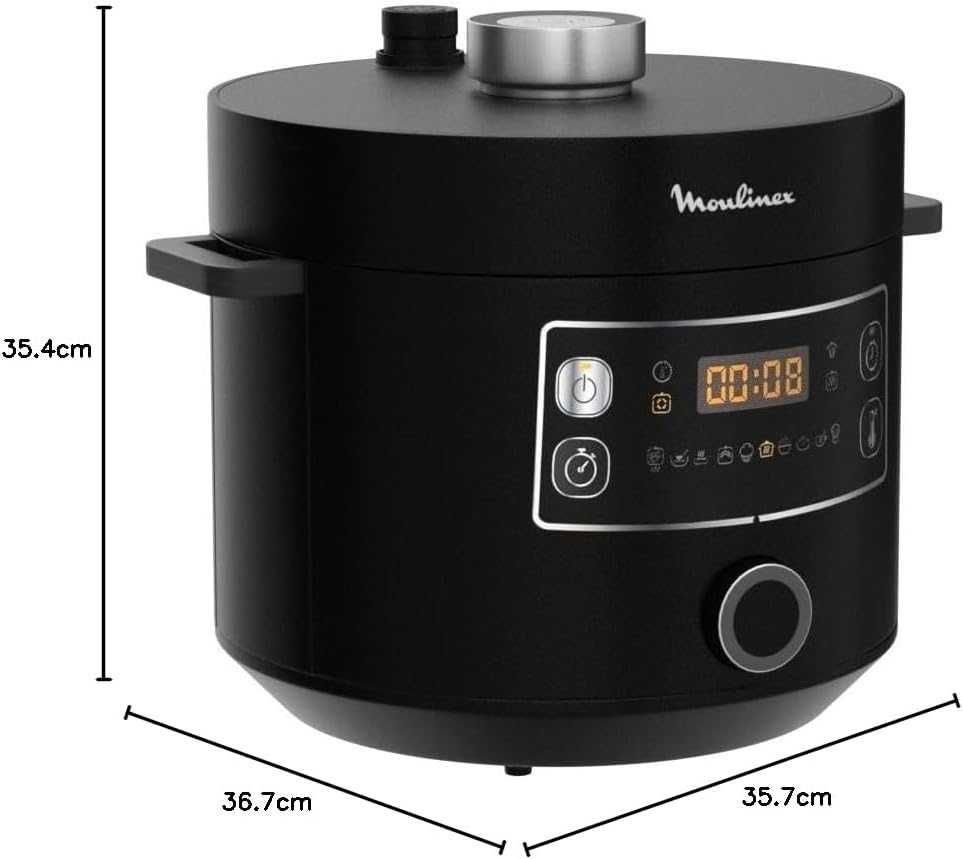 Мултикукър Moulinex Turbo Cuisine CE7548 1090W 10 автоматични програми