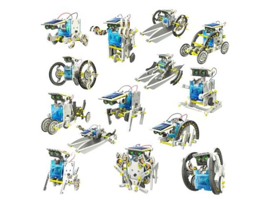 Конструктор - соларен робот 13 в 1