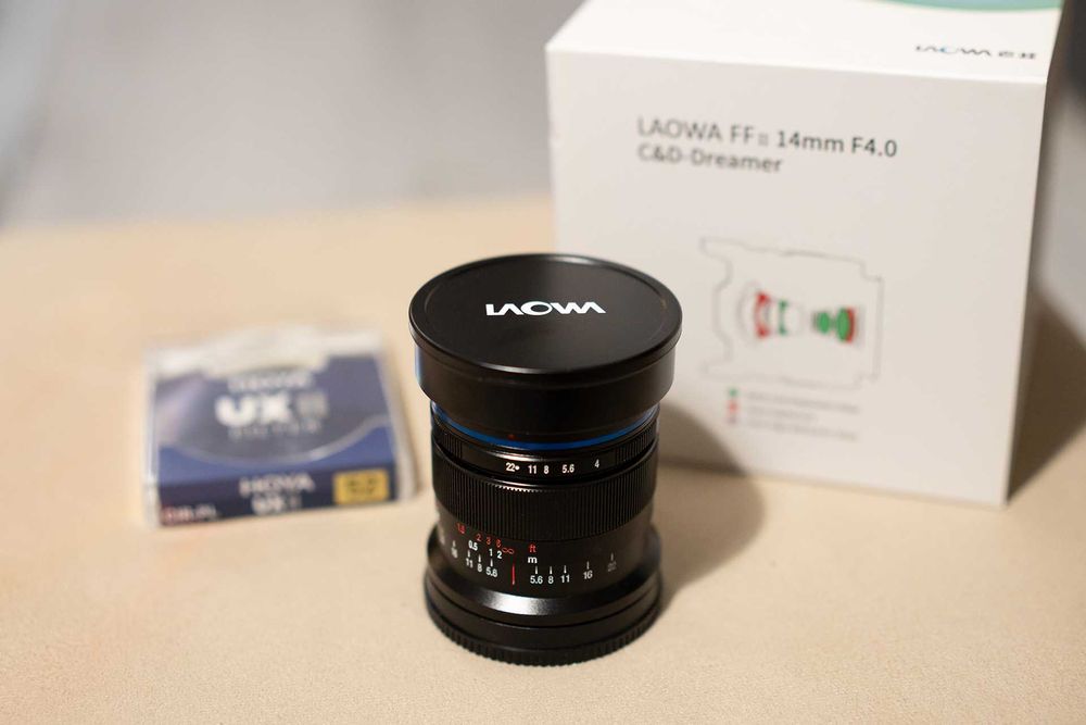 обектив Laowa 14mm f/4 FF RL Zero-D за Sony E (FE)