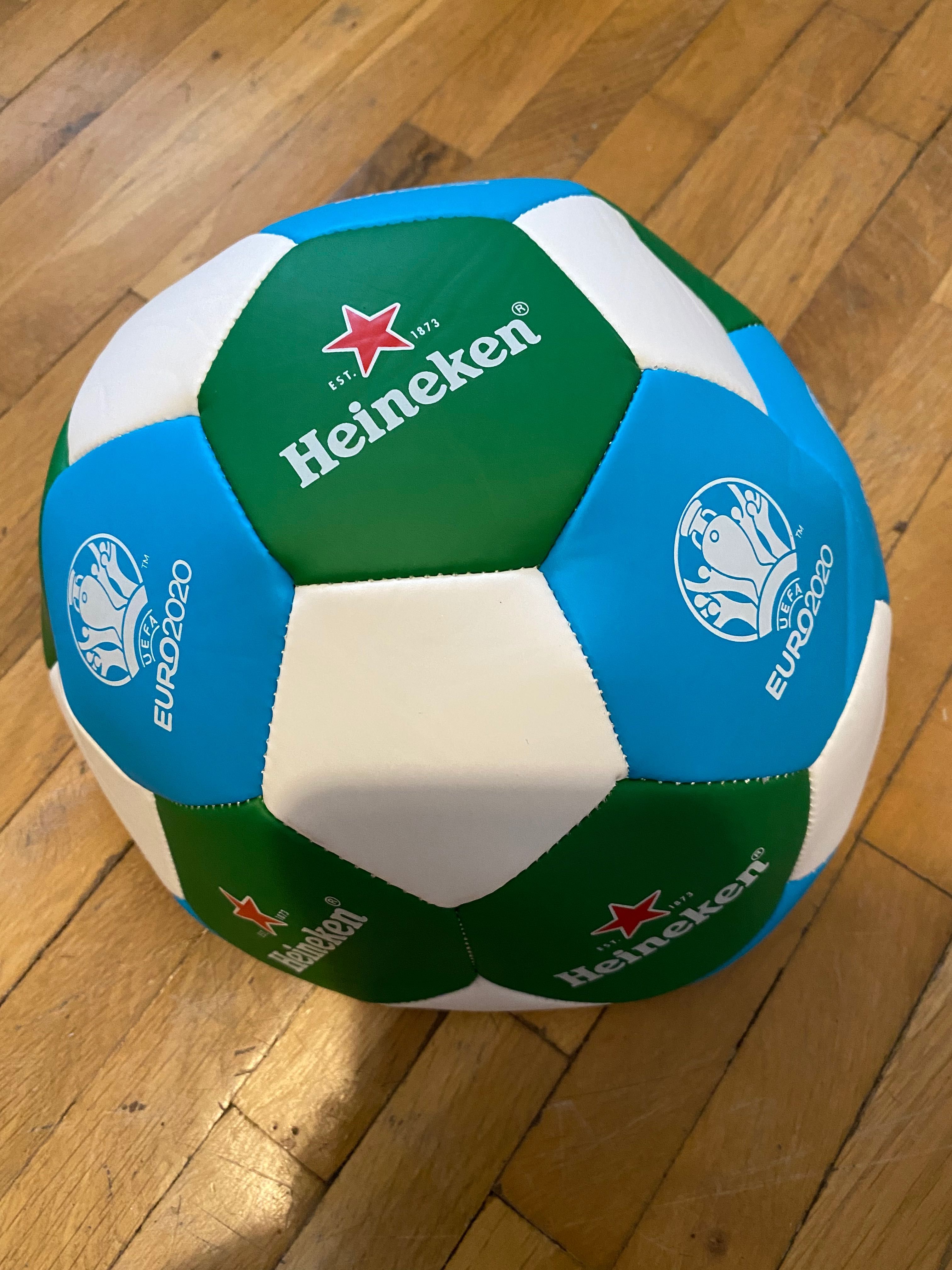 Оригинал Heineken кожена футболна топка EURO 2020/колекционерска топка