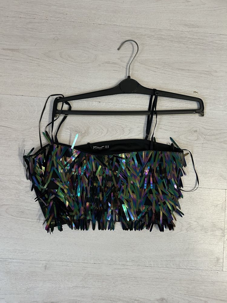 Crop top paiete Stradivarius