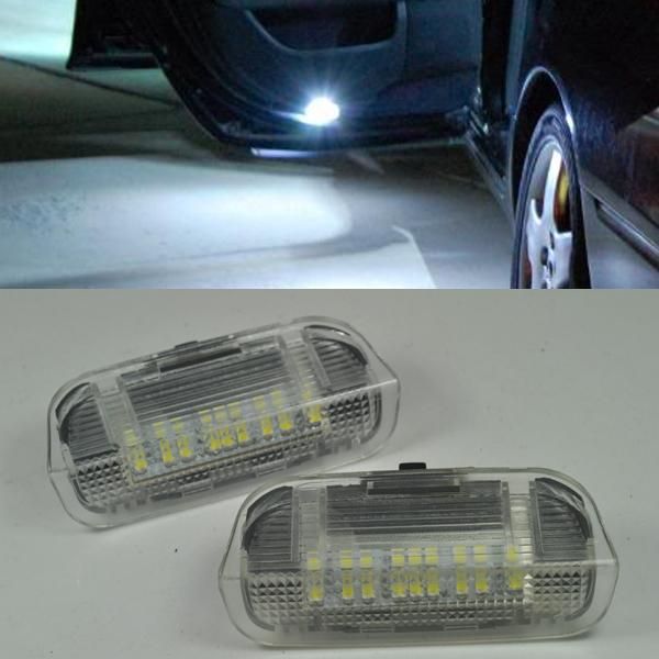 Set 2 x Leduri sub portiera dedicate VW 18SMD Golf 5 6 7 Jetta MK5 MK6