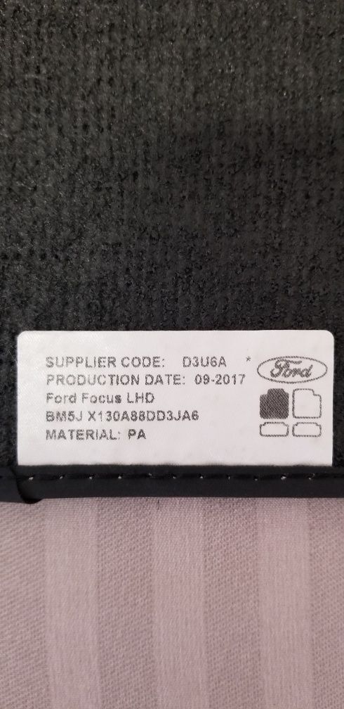 Covorase auto textile Ford