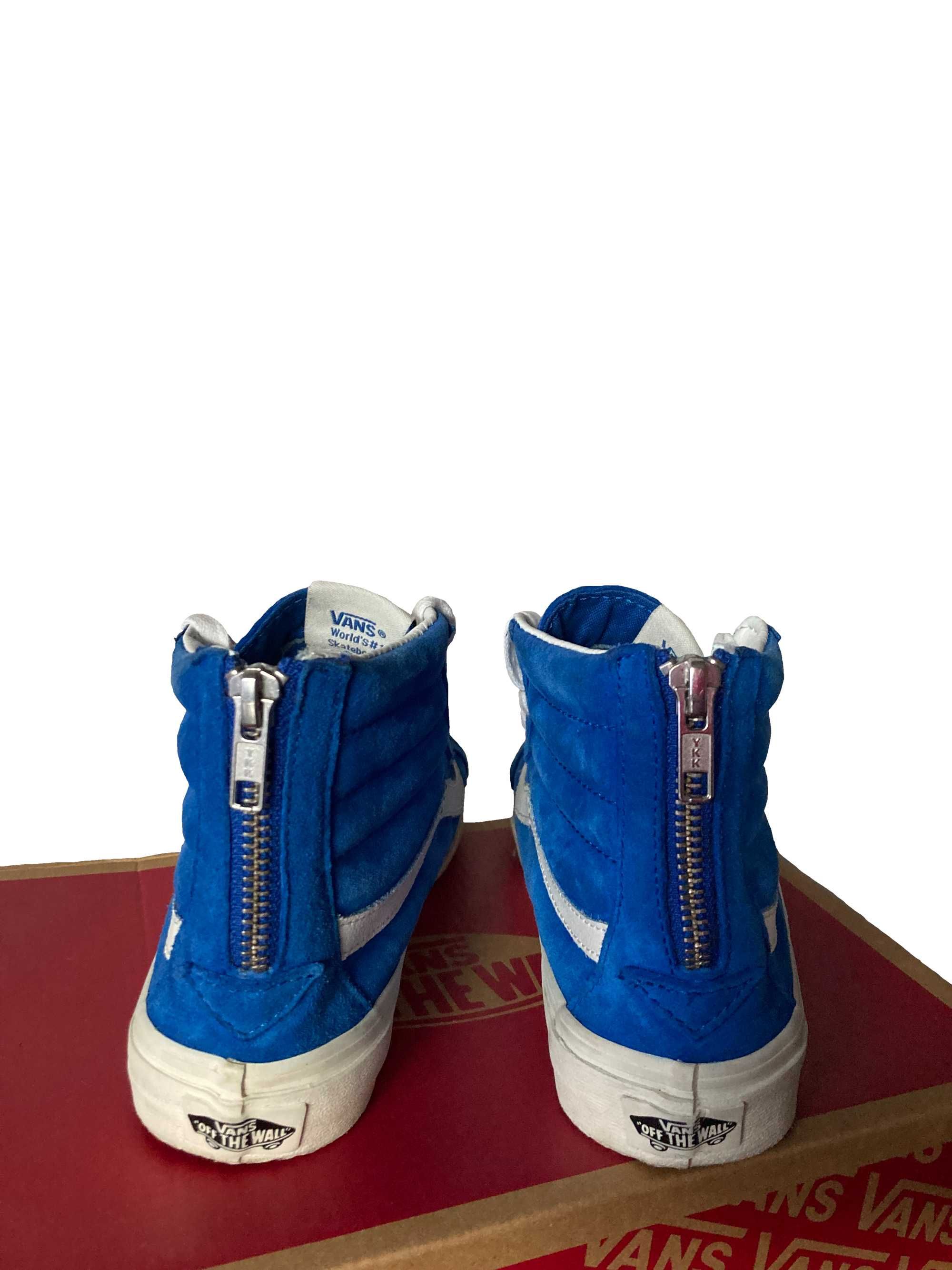 Vans SK8-HI SLIM ZIP blue 38 номер