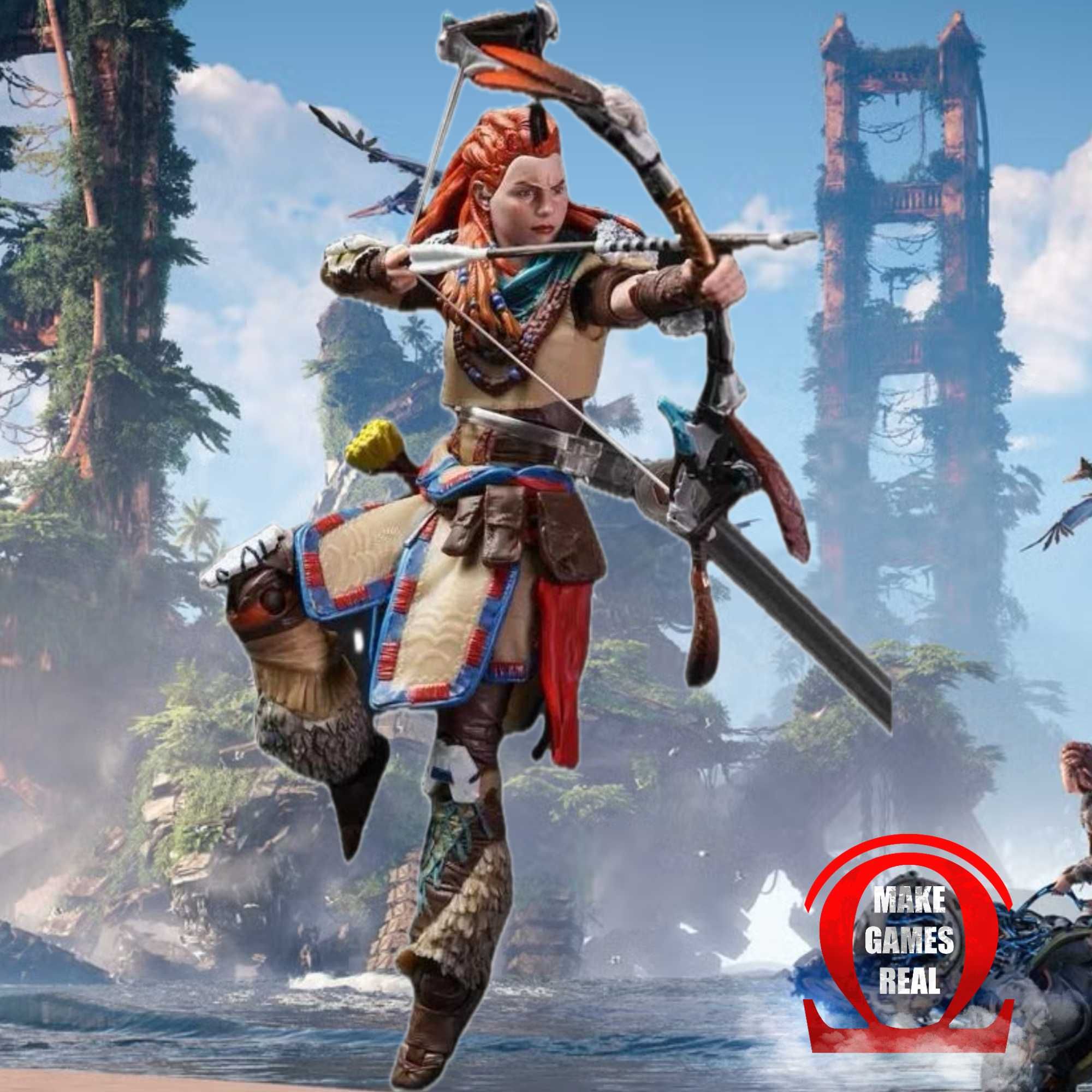 Екшън фигура Horizon Forbidden West - Aloy