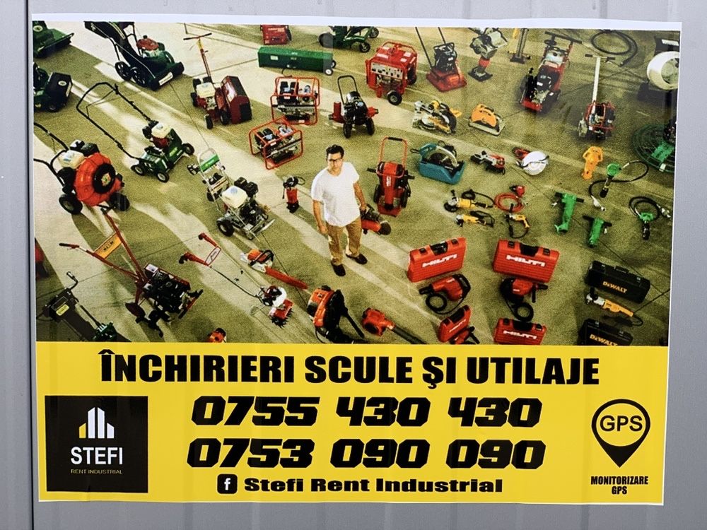 Inchiriez picamer ciocan demolator spart beton electric benzina hilti