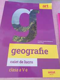 Carti scolare si atlas geografie clasa a V a 5a