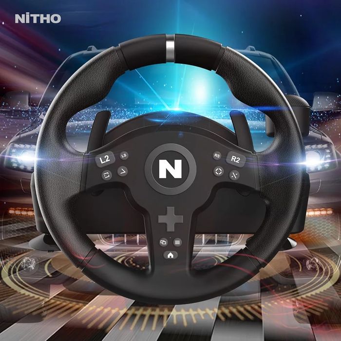 Volan de curse NiTHO Drive Pro V200 joc !